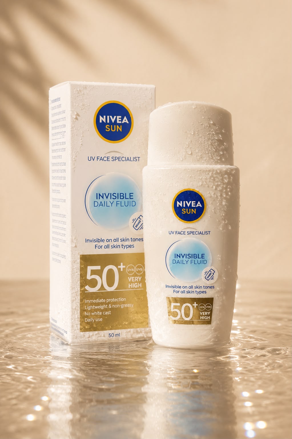 Nivea Sun — Invisible Daily Fluid